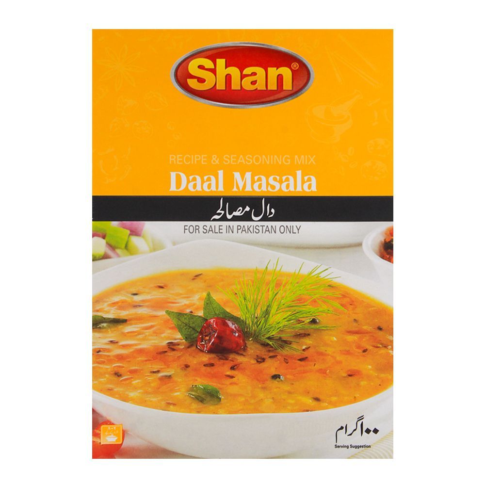 Shan Dal Masala 100g – Authentic Pakistani Spice Mix for Flavorful Lentil Dishes