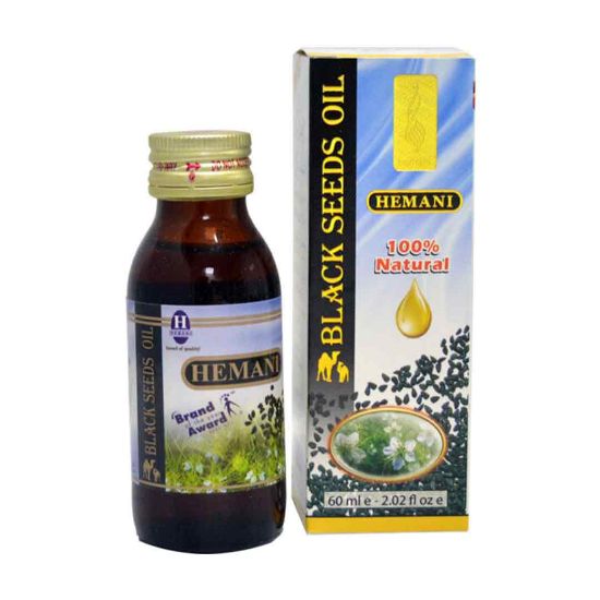 Hemani Black Seed Oil 60ml – Multipurpose Natural Hair and Skin Care Solution