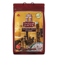 India Gate Classic 5Kg Basmati Rice – Premium Quality Long Grain Rice