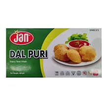 Jan Dal Puri 454G – 10 Pieces – Frozen Dal Puri