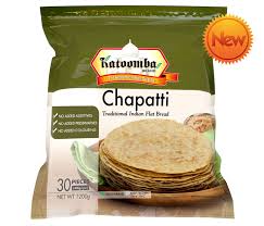 Buy Katoomba Chapatti 30 Pcs at Desi Super Mart. Soft and flavorful frozen chapattis, quick to heat and serve. Perfect for curries, lentils, and stir-fried vegetables.