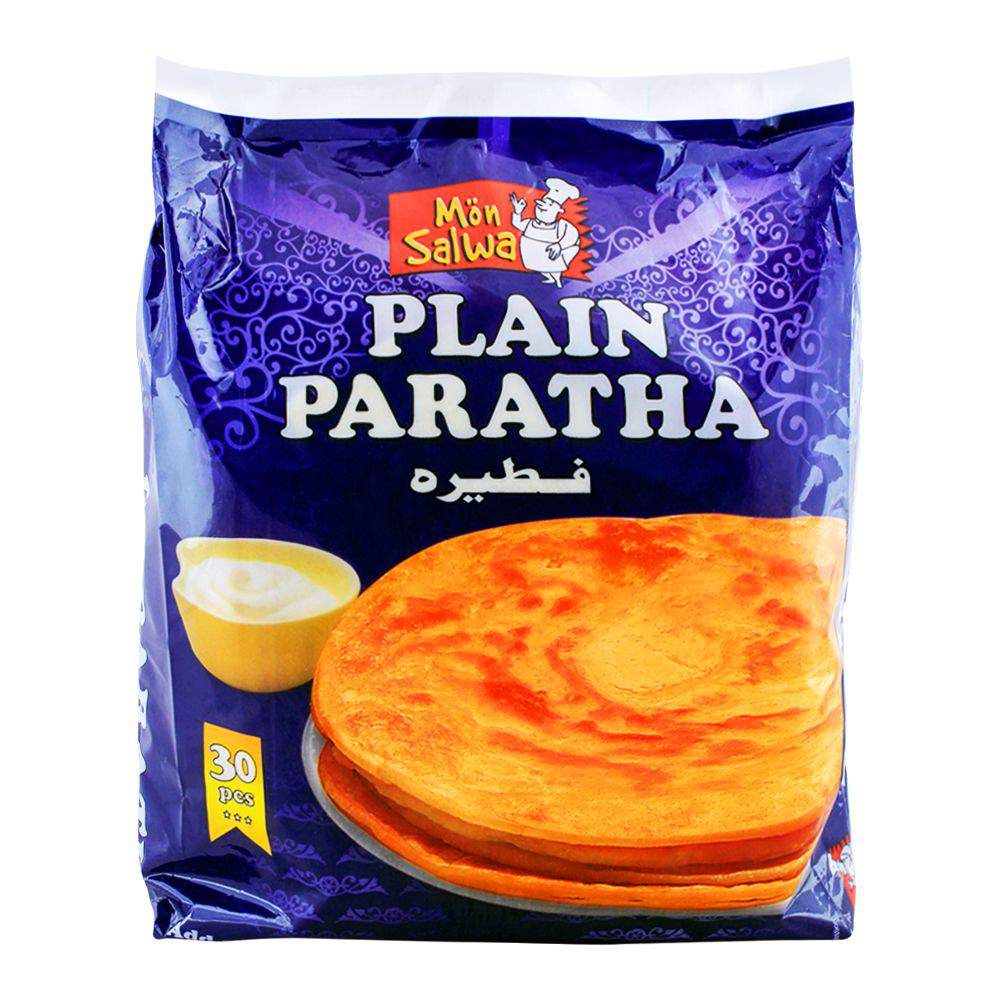 Mon Salwa Plain Paratha 30 Pcs – Soft and flaky frozen parathas for Iftar and everyday meals
