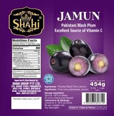 Shahi Pakistani Frozen Jamun (Black Plum) 454g – Frozen Jamun