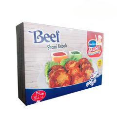 Sheikhs Delight Beef Shami – 12 Pieces – Frozen Ready-to-Eat Kebabs