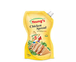 Youngs Chicken Spread 500ml – Creamy Chicken Spread for Sandwiches and Snacks