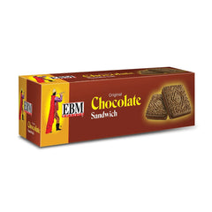 EBM Chocolate Sandwich Biscuits