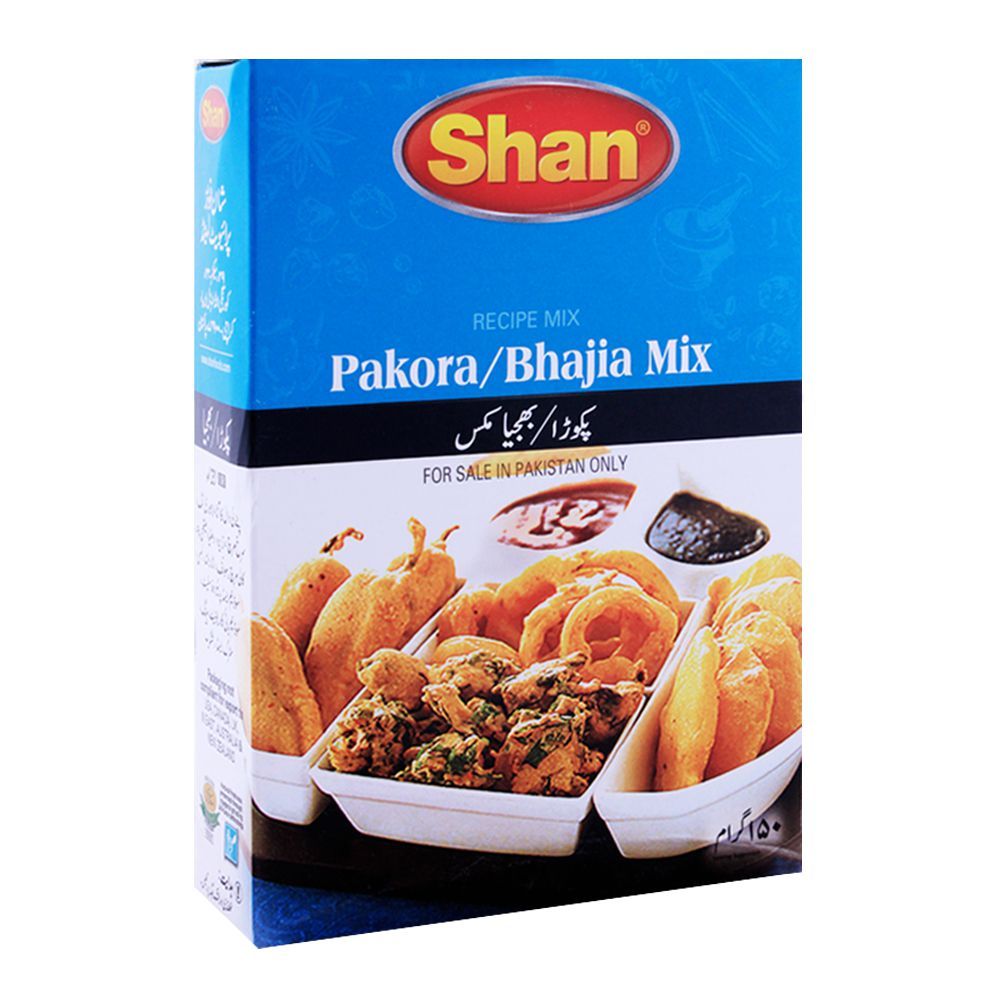 Shan Pakora Mix 150g – Crispy & Flavorful Ready-to-Use Mix for Perfect Pakistani Pakoras

