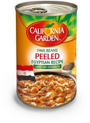 California Garden Peeled Fava Beans – Egyptian Style, High-Protein Legumes

