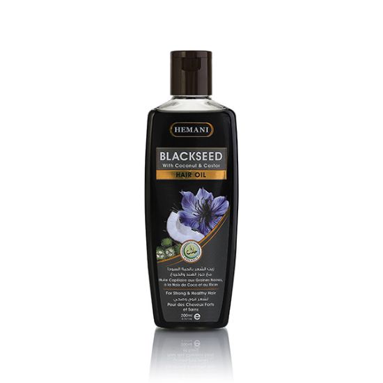 Hemani Hair Black Seed Oil 200ml – Natural Hair Growth Oil