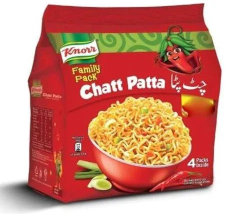 Knorr Chatt Patta Noodles pack – spicy instant noodles with tangy flavor