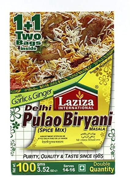 Laziza Delhi Pulao Biryani Masala